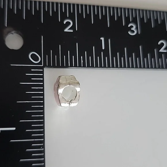 Paw Print Pandora Compatable  Charm Green - Picture 2 of 4